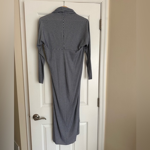 Dolan Striped Draped Cardigan - Picture 2 of 9